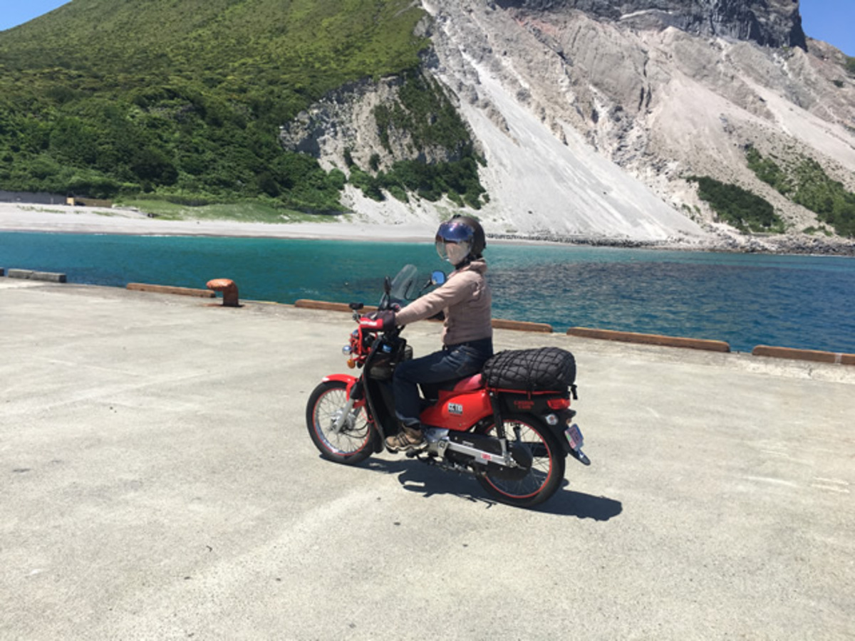 小型バイク Honda クロスカブ 小型バイクで走る日本一周沿岸ツーリング