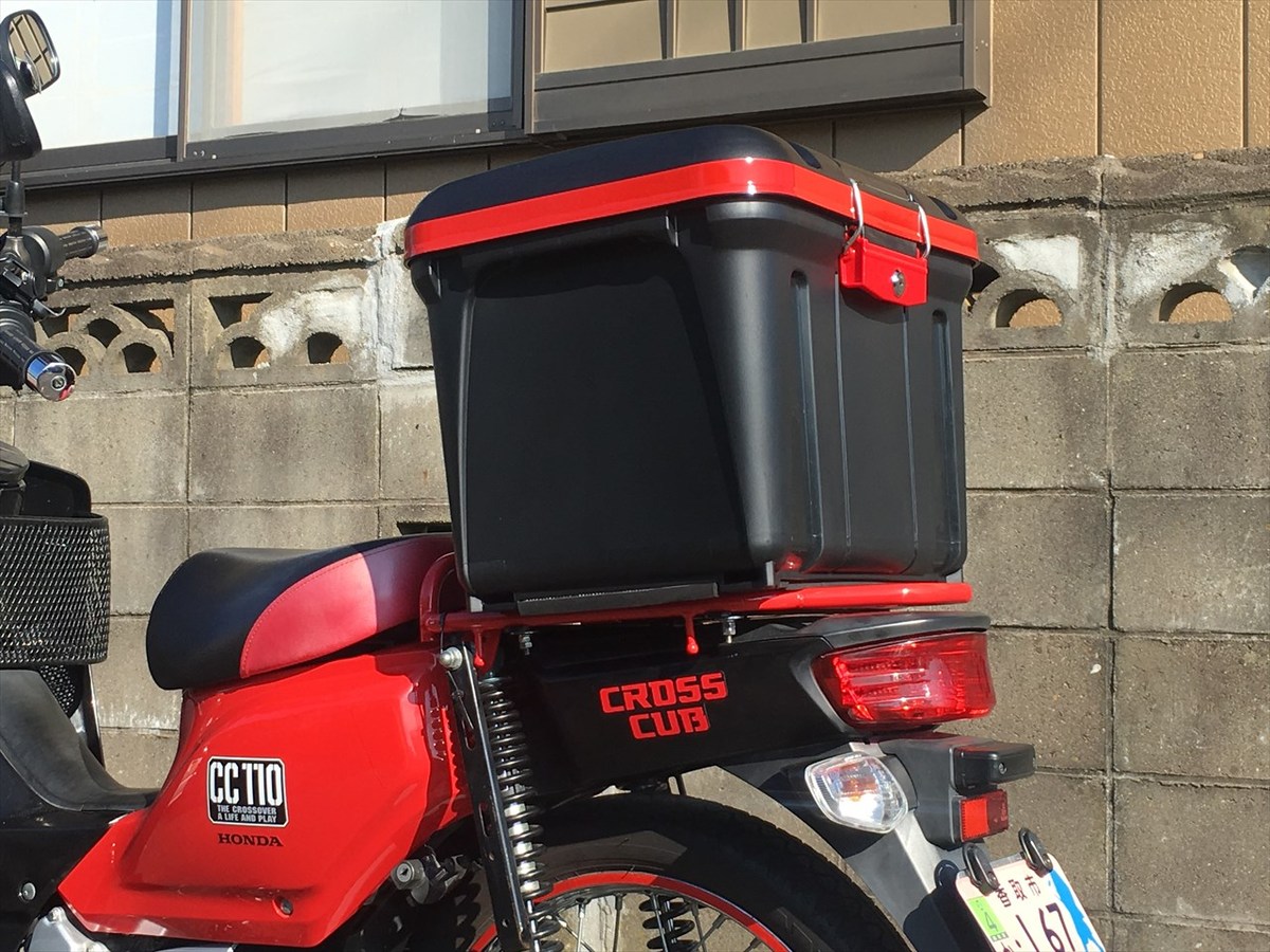 クロスカブのツーリング荷物積載 小型バイクで走る日本一周沿岸ツーリング